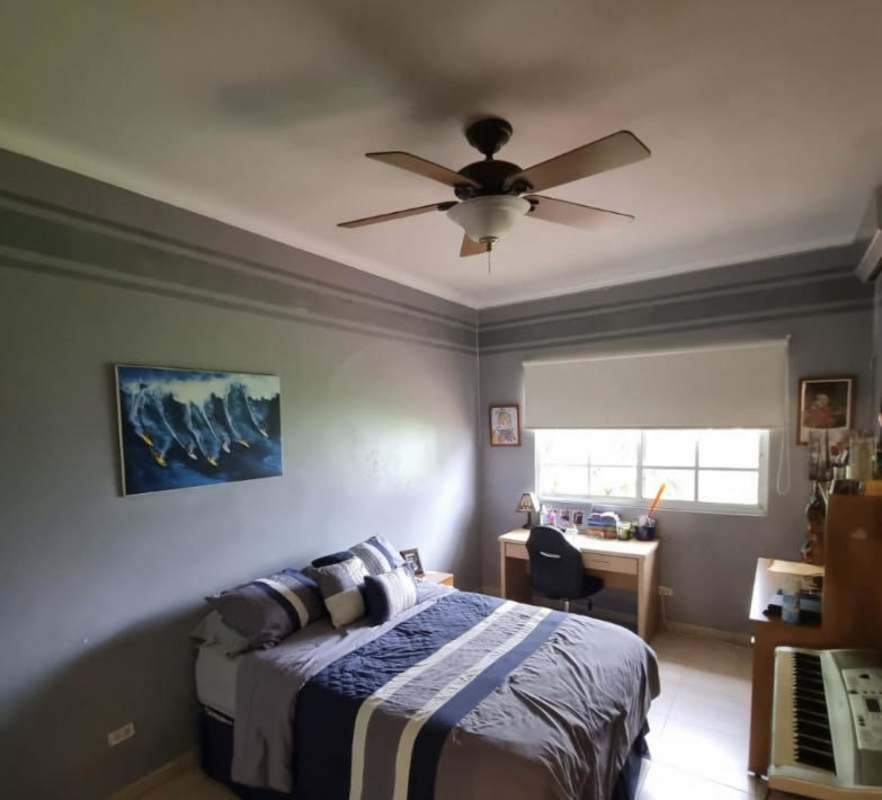 Bright entrance lobby with LED cove lights and armchairs Palmeras del Este Costa del Este Panama