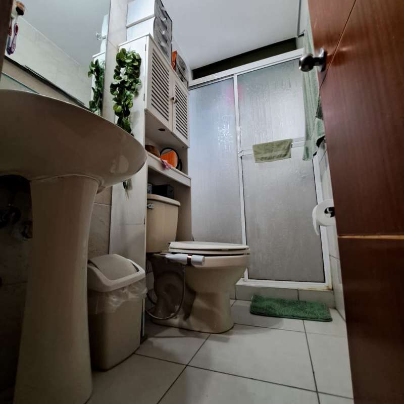 Utility storage area with shelves and appliances PH Central Park Panama