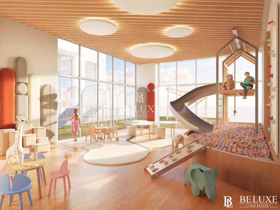 Private spa room with round soaking tubs and sunset waterfront view at PH Costanera Torre Aqua Panama