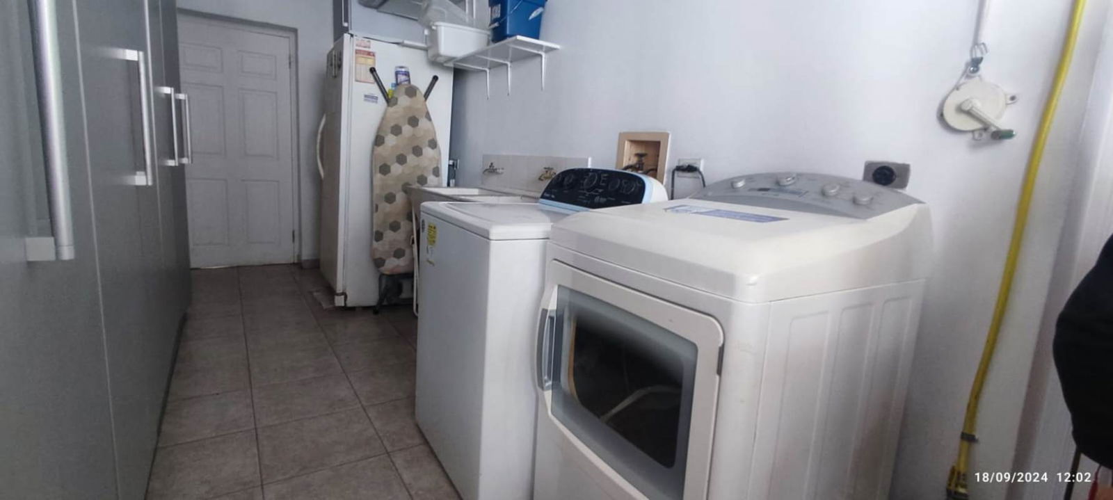 Private terrace with city skyline views at PH Mirage luxury apartment Panama City