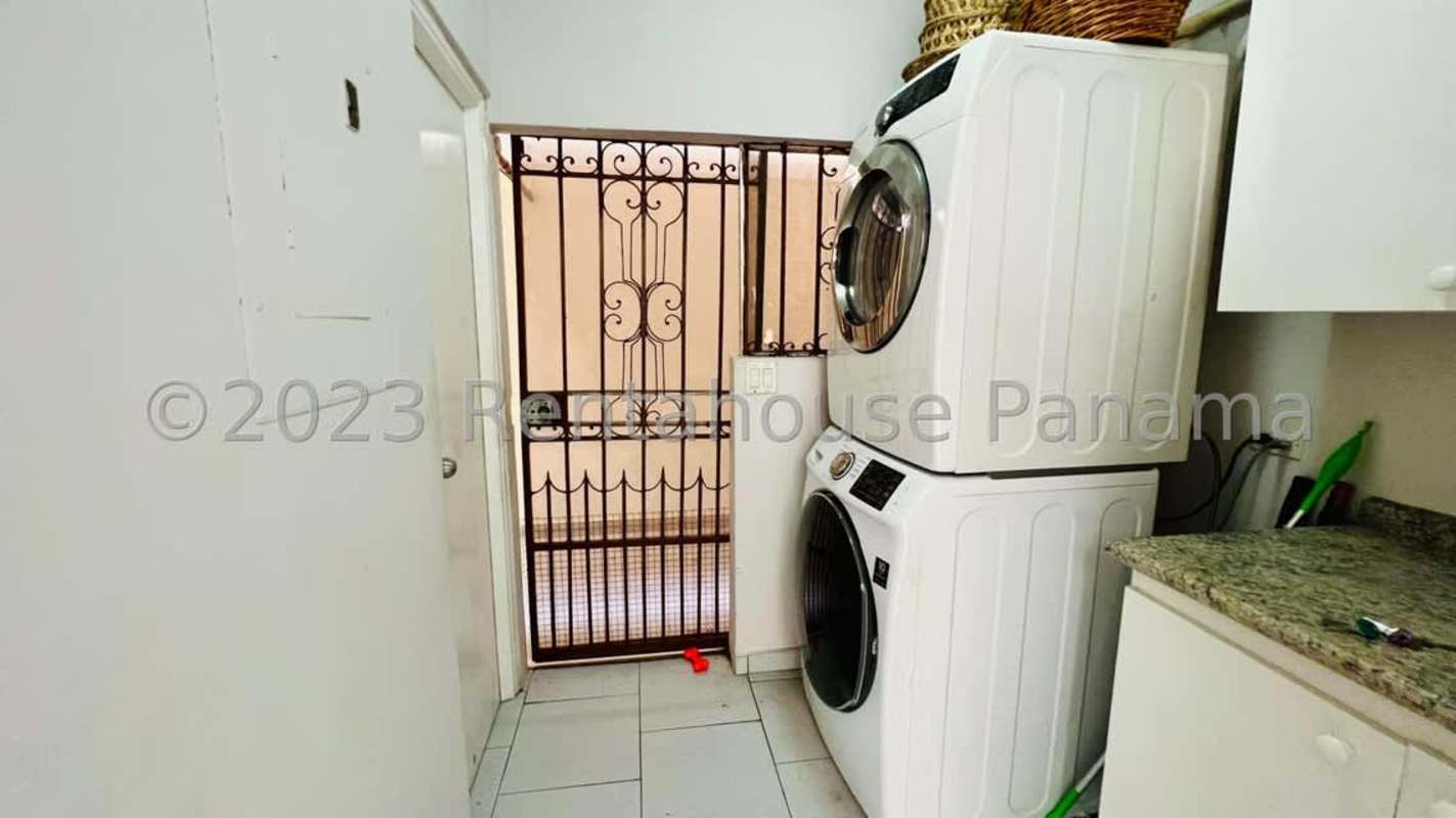 Contemporary bathroom marble countertop glass shower luxury finishes Panama