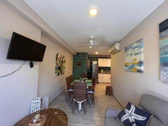 Spacious master bedroom with AC in Playa Caracol Panama apartment