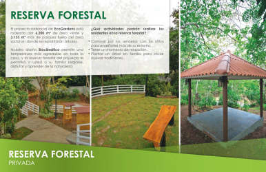 Swimming pool playground gazebo and tropical landscaping EcoGardens residential Arraiján Panama