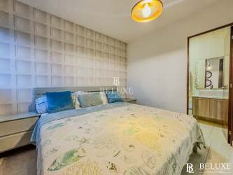 Bright bedroom with large window in PH Coral Park Playa Blanca Panama for sale