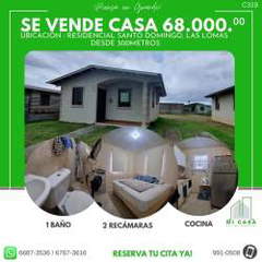 House for Sale in Penonomé - 2 bedrooms