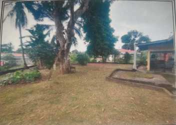 Tropical lakeview landscape colorful retaining wall Colon Panama real estate