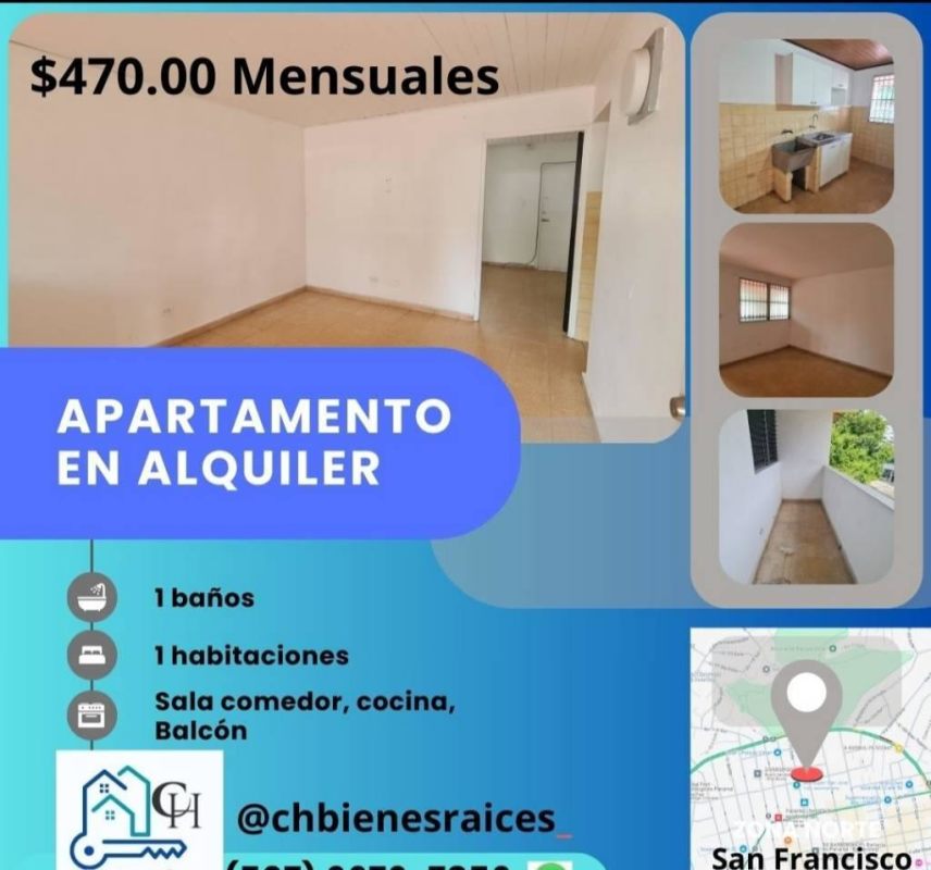 Two-story building with commercial storefronts and parking spaces in San Francisco Panama City