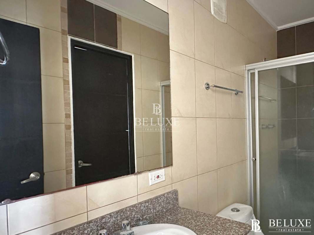 Second bedroom with natural light, closet and AC in Serenity at the Bay Panama City