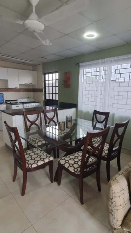 Kitchen with granite countertops, ceramic backsplash, ample cabinet space Betania Panama