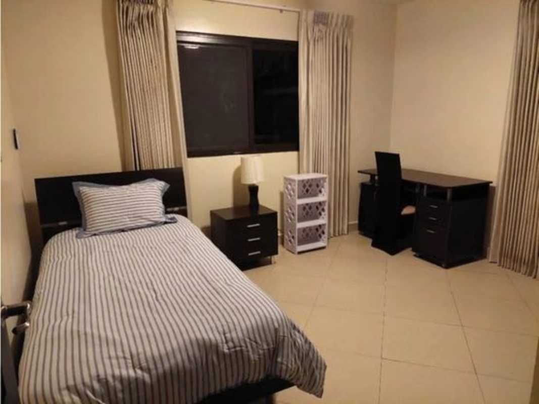 Furnished second bedroom with closet, AC and garden views Embassy Club Clayton Panama