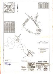 Property boundary plan with measurements in Las Lajas Chame investment land Panama