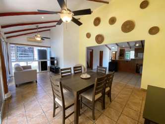 Large bedroom with split AC, tile floor, natural light at Club Ecuestre Coronado Panama