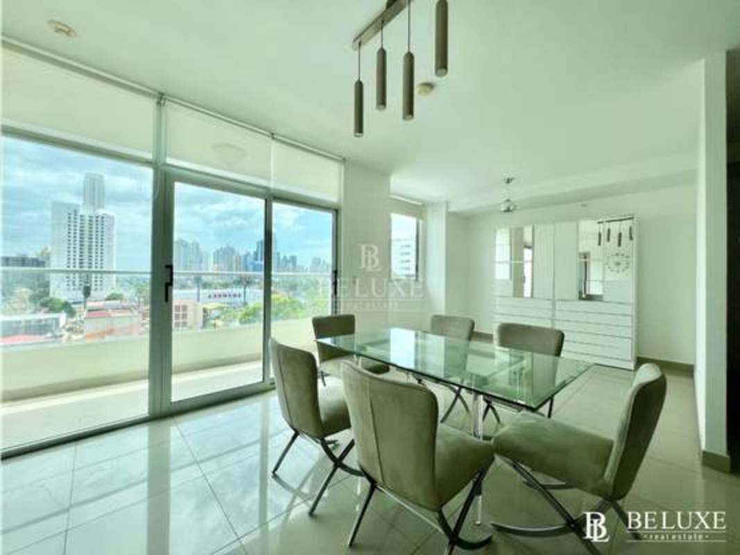 Rooftop pool area with skyline views at PH Firenze tower San Francisco Panama