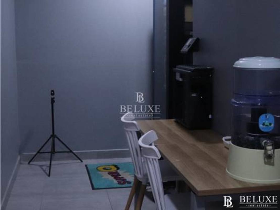 Office kitchenette and lounge area PH Santa María Business Park Panama City