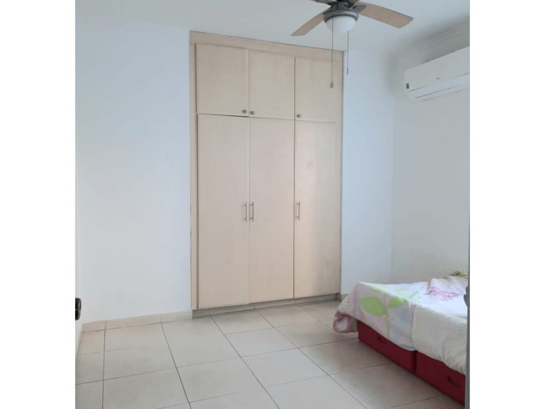 Fully equipped fitness center with weight and cardio machines in PH Aquazul Panama City