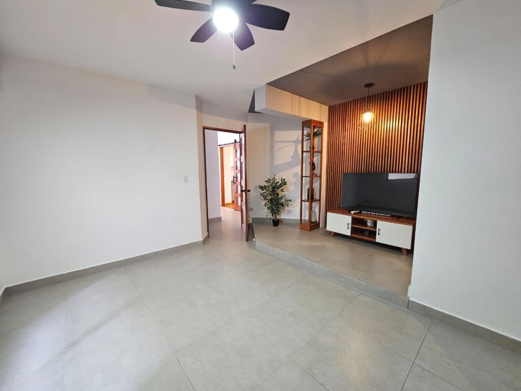 Open dining and living layout with modern design at PH Los Pilares San Francisco Panama