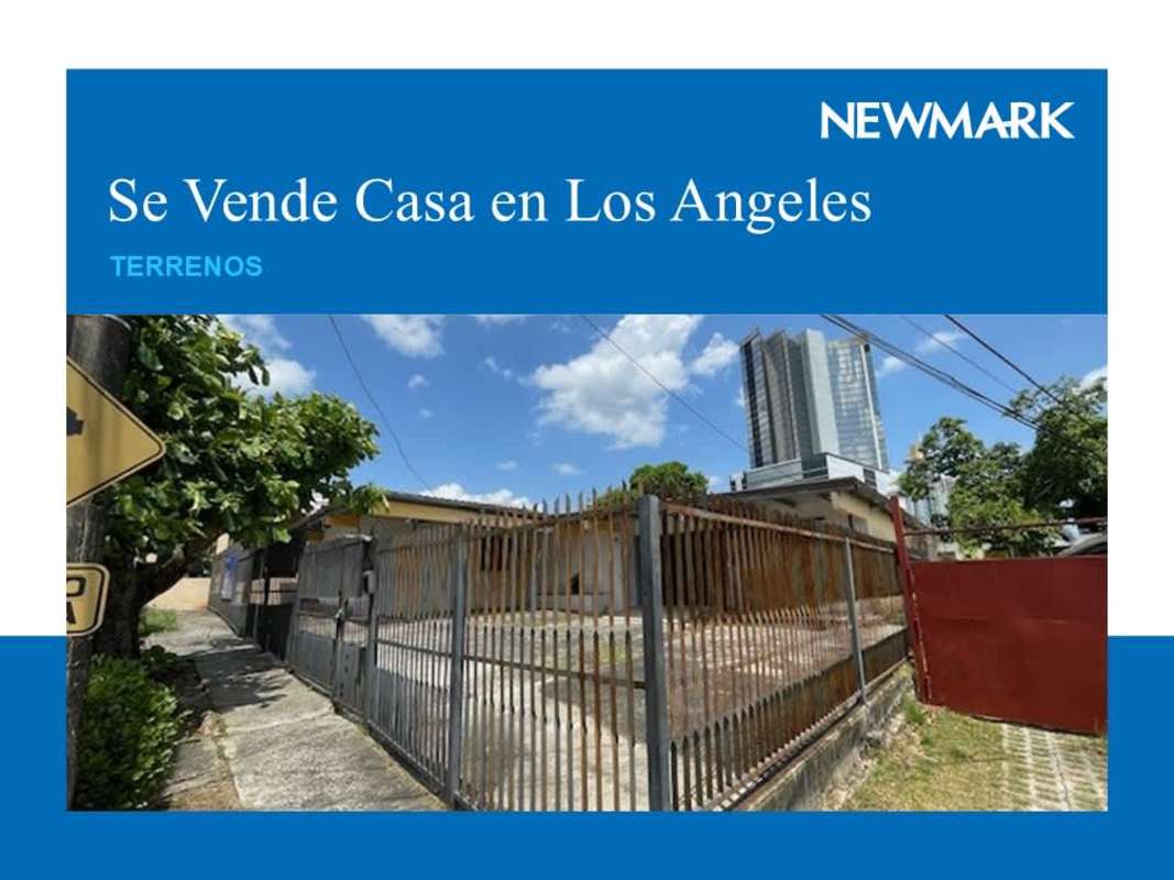 Street view with metal fence and gated driveway of house for sale in Los Angeles El Dorado Panama City