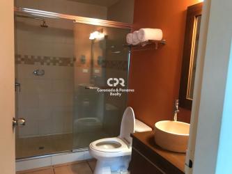 Suite balcony with golf course and mountain views in Coronado Panama