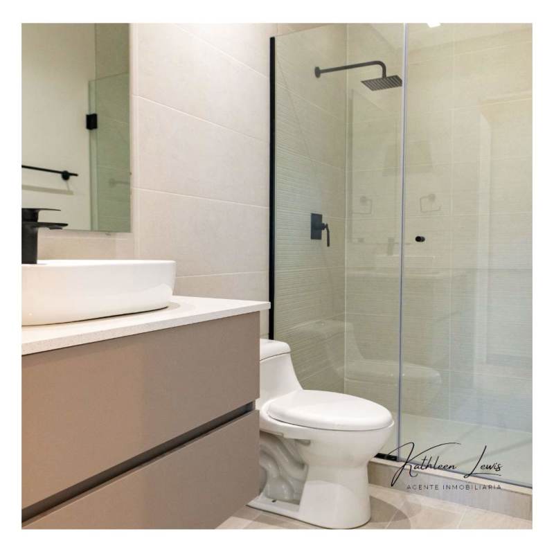 Spacious private terrace with seating area and city views in PH Nogal Costa del Este Panama