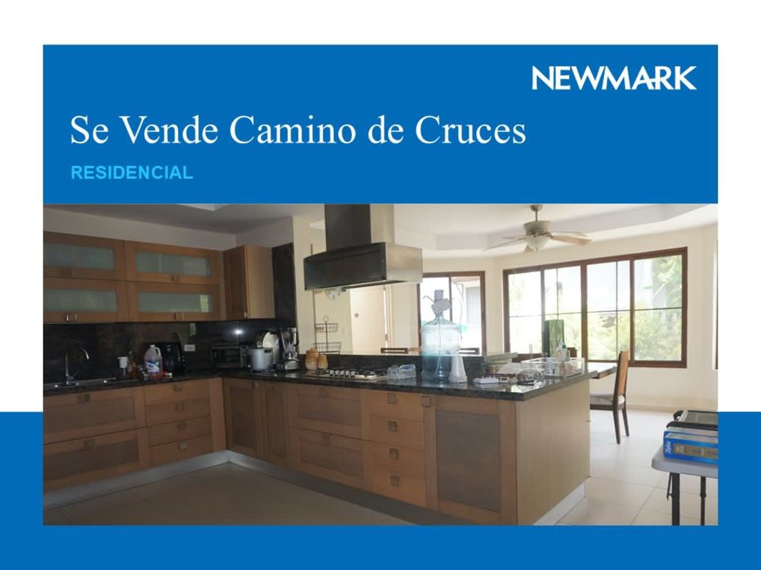 Exterior aerial of two-story villa with garage, lush garden, and driveway in El Dorado