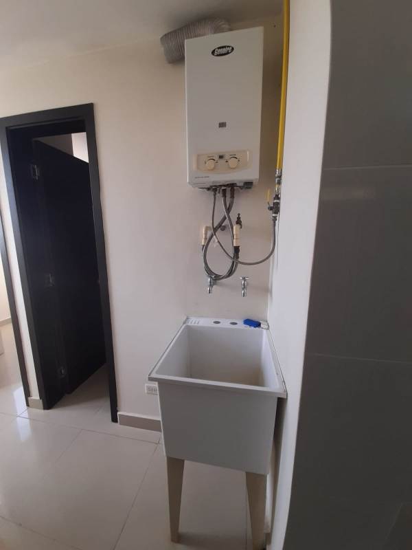 Remodeled kitchen with granite counters modular cabinets in PH Miyaky Obarrio Panama City