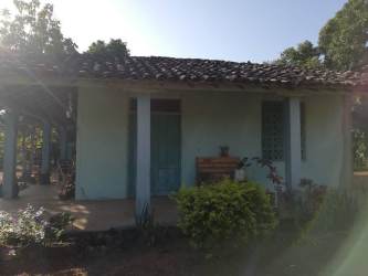 Country farm house with natural surroundings rustic design in La Candelaria