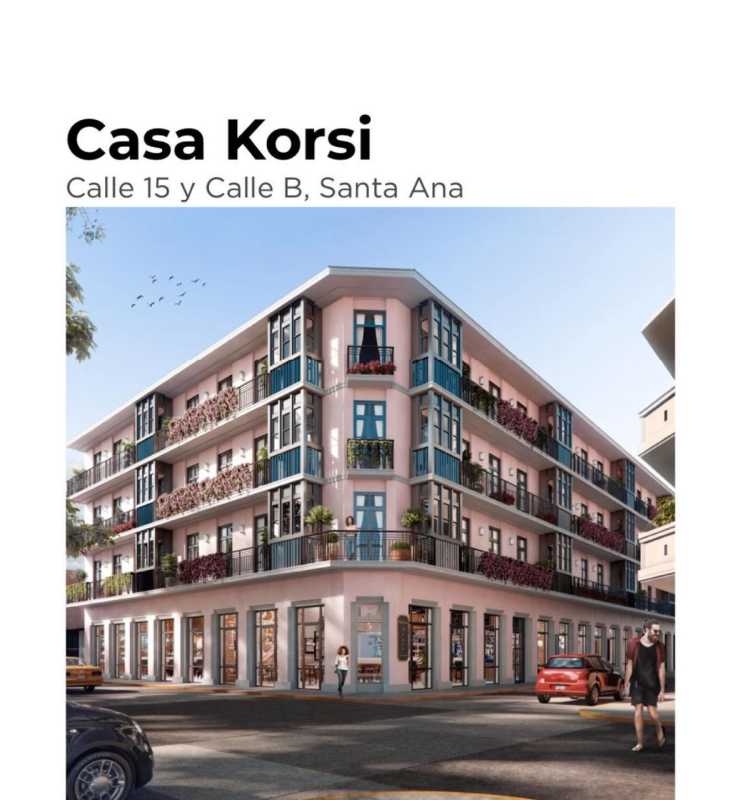 Modern 1BR Apartment with Balcony Casa Korsi Santa Ana