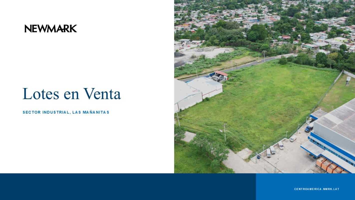 Industrial park with vacant lots and warehouses Las Mañanitas Panama