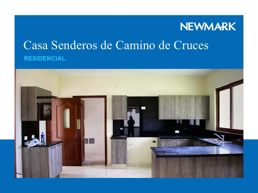 Front view luxury house with porch landscaped garden Senderos de Camino de Cruces Panama