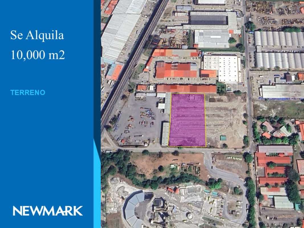 10,000 m² Industrial/Commercial Lot for Rent Tocumen Panama