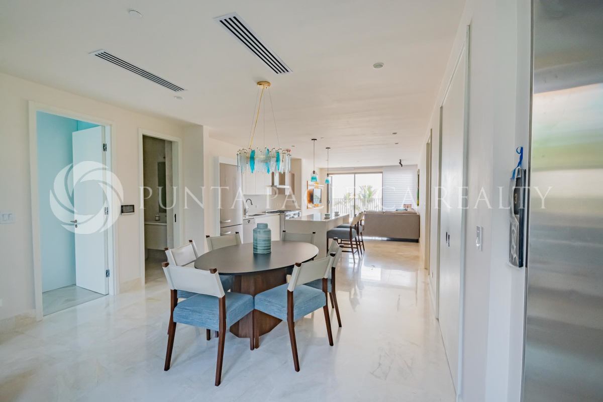 Elegant master suite with balcony access in Seascape Ocean Reef Panama