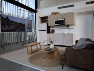 Modern floor plan layout 2 bedroom, 2 bath condo with balcony Boquete Country Club