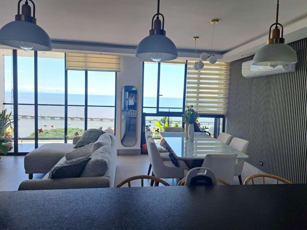 Spacious bedroom suite with water view windows and luxury finishes in PH Victory Wellness Coco del Mar Panama City