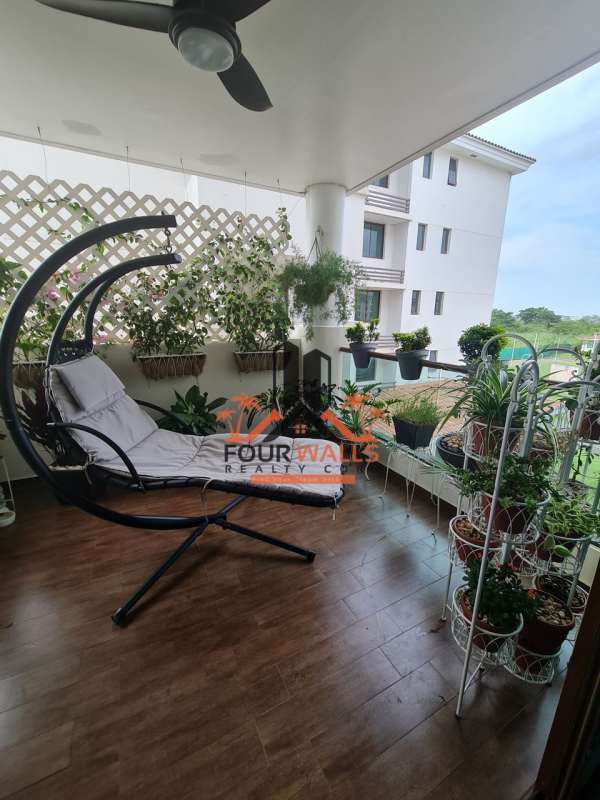 Bathroom with glass shower large mirror modern fixtures PH Costamare Costa Sur Panama