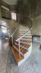 Spacious modern kitchen with island and high-end appliances in Coronado Panama luxury villa