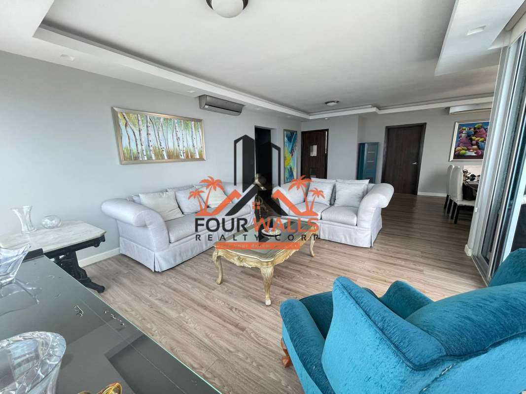 Gourmet kitchen with granite countertops, wood cabinets, appliances PH Vision Tower Panama