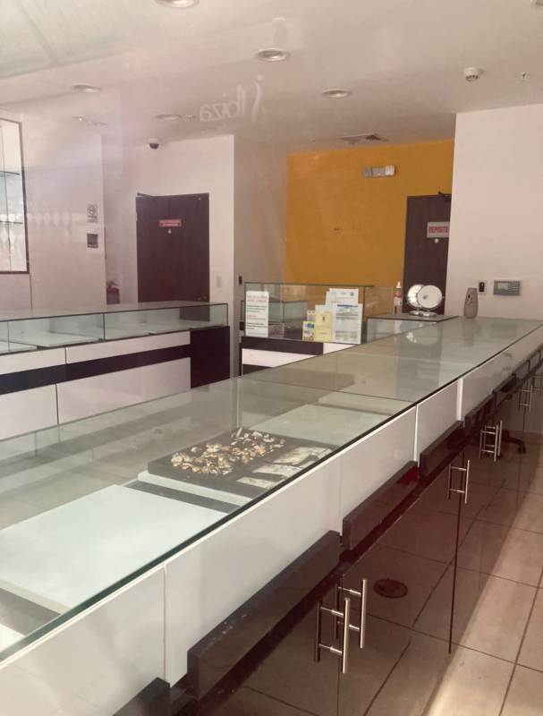 Interior walkway of MegaMall Panama featuring retail commercial units for rent