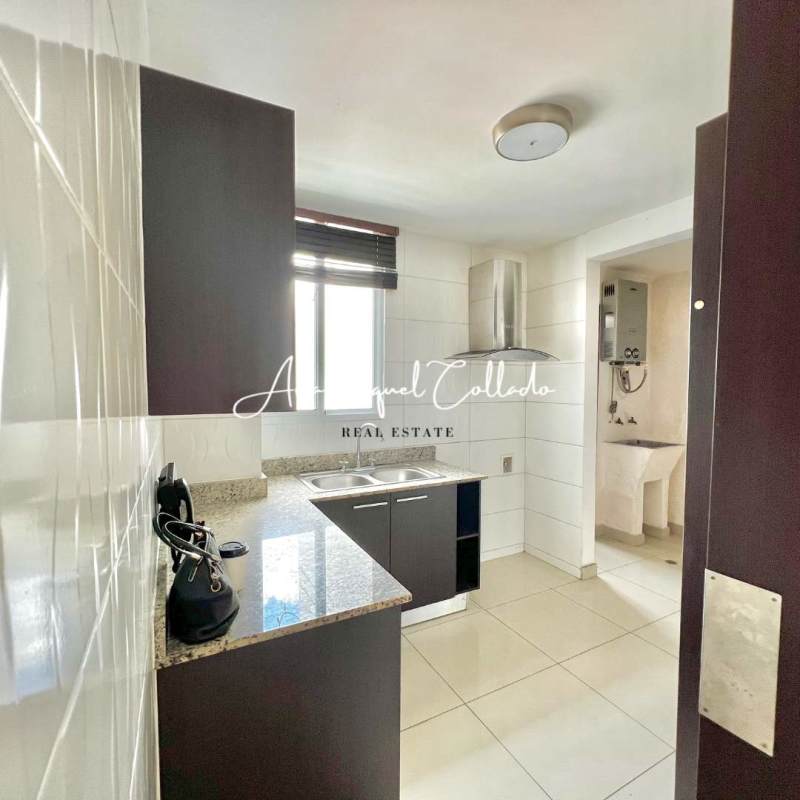 Apartment kitchen with granite counters and cabinets PH Hato Pintado Panama