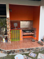 Shaded mature tree garden with open lawn Penonomé Coclé country property