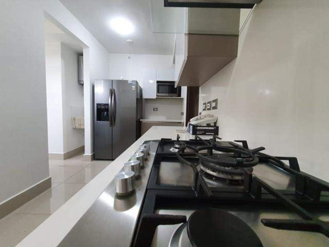 Modern gym with cardio and weights, city views PH Costa del Mar Costa del Este Panama