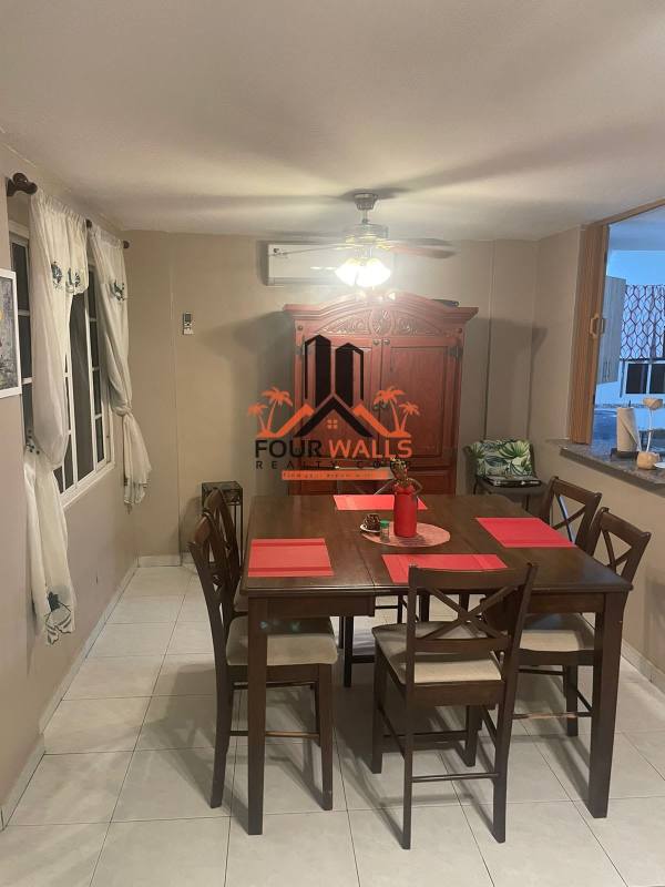 Functional kitchen with granite countertops and wood cabinets rental in Green Valley Panama