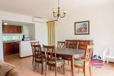 Guest room with garden views in townhouse Costa Blanca Golf Villas Panama