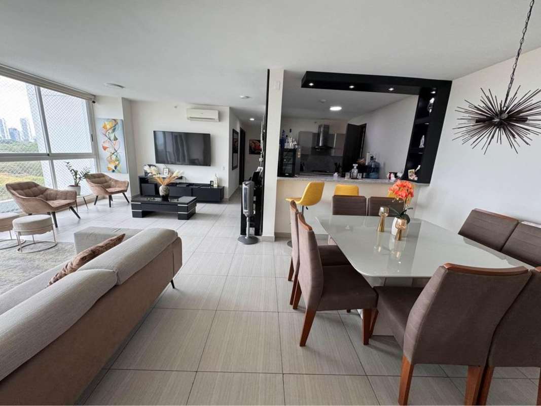 Shared lounge coworking space with modern seating PH Asia Costa del Este Panama