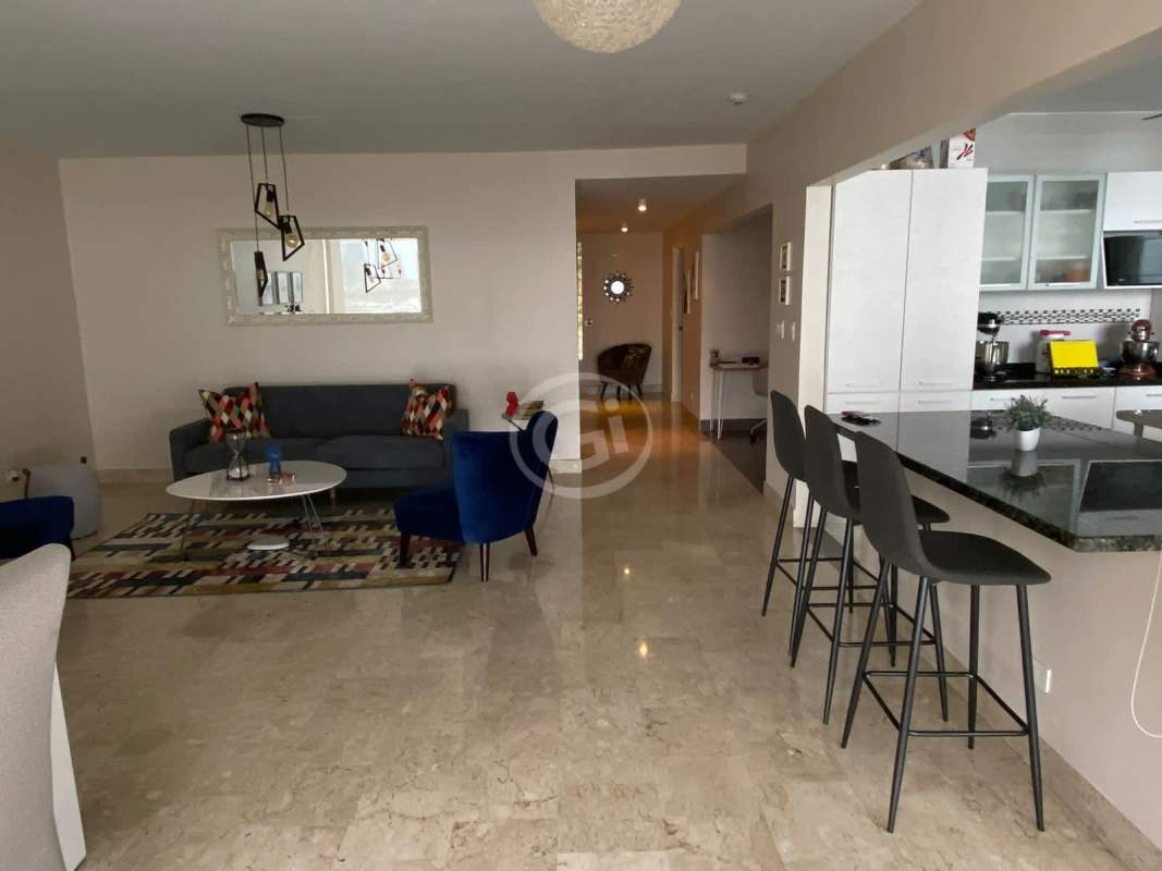 Master bedroom with large window ocean views PH BICSA Panama