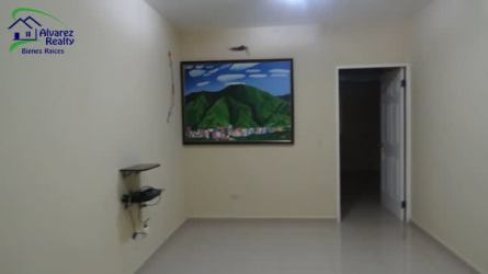 Modern bathroom featuring glass shower, dual sinks with granite countertop in Volcán Panama Chiriquí house