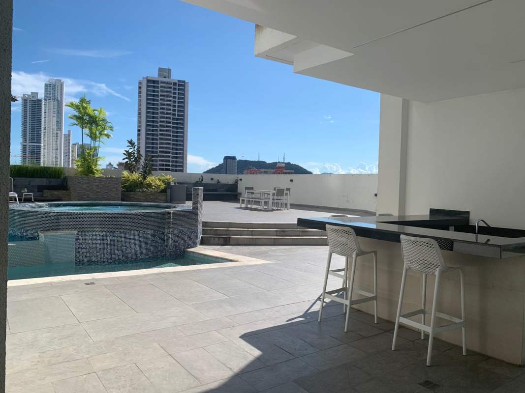 Colorful children's playroom indoor amenities at PH Dynasty Bella Vista Panama City