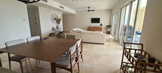 Spacious oceanview master bedroom with king bed and walk-in closet in Buenaventura Resort Panama