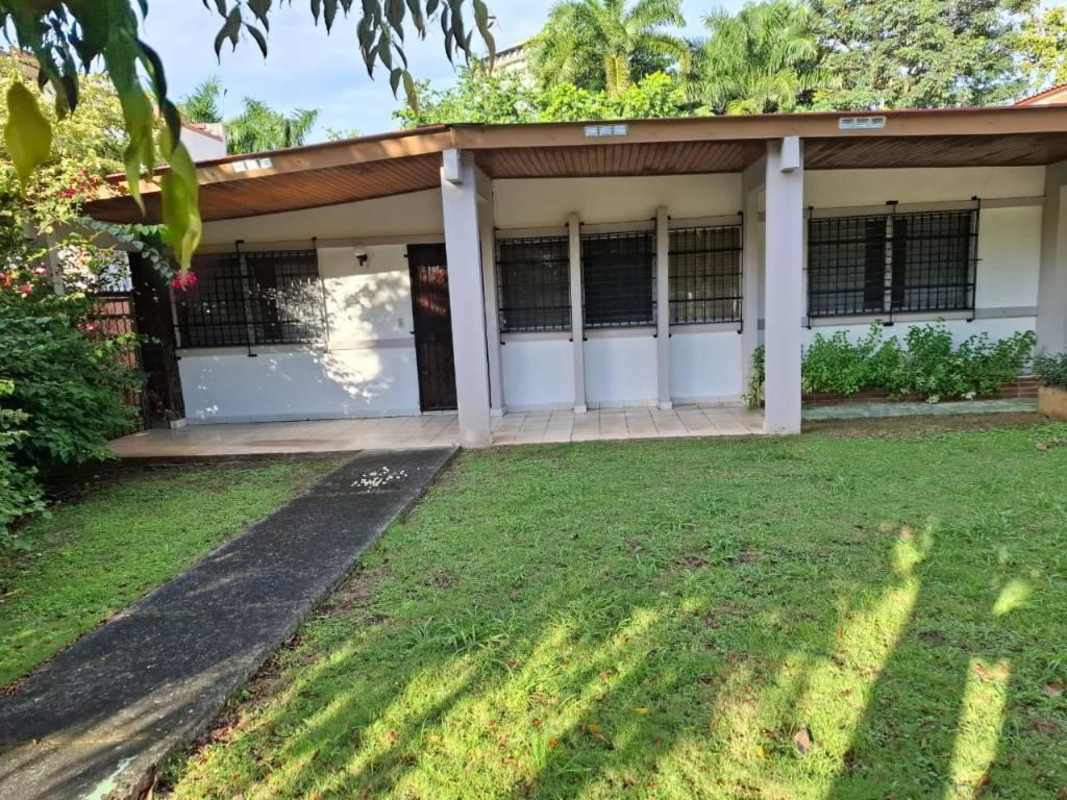 Expansive garden and backyard lawn space of 800m2 lot in Nuevo Reparto El Carmen Panama City