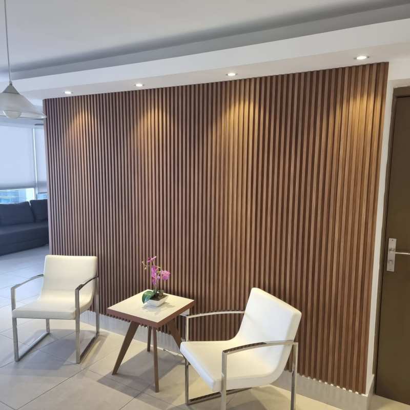 Bright open living dining room with skyline view in PH Park City Obarrio Panama