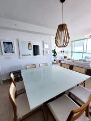 Granite kitchen open living dining panoramic ocean views PH Rio Mar Panama